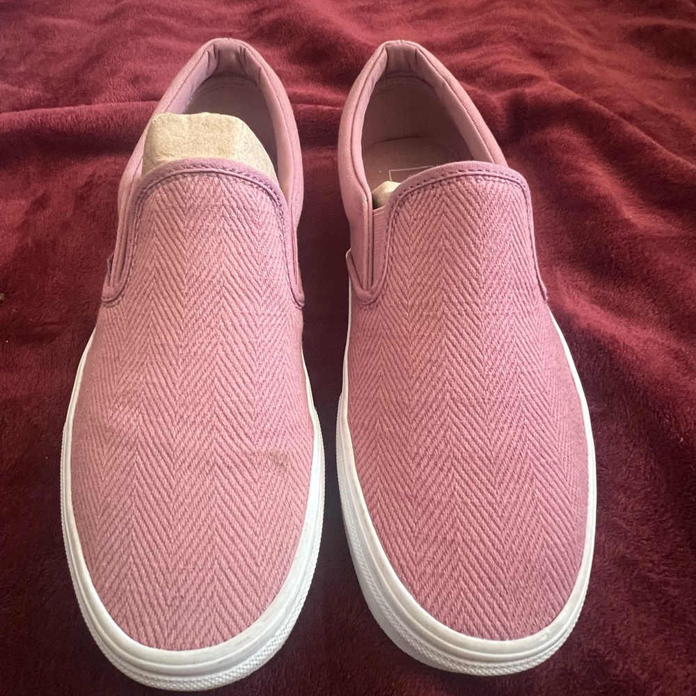 Vans Women's Dusty Rose Slip-On Sneakers - Picture 2 of 5